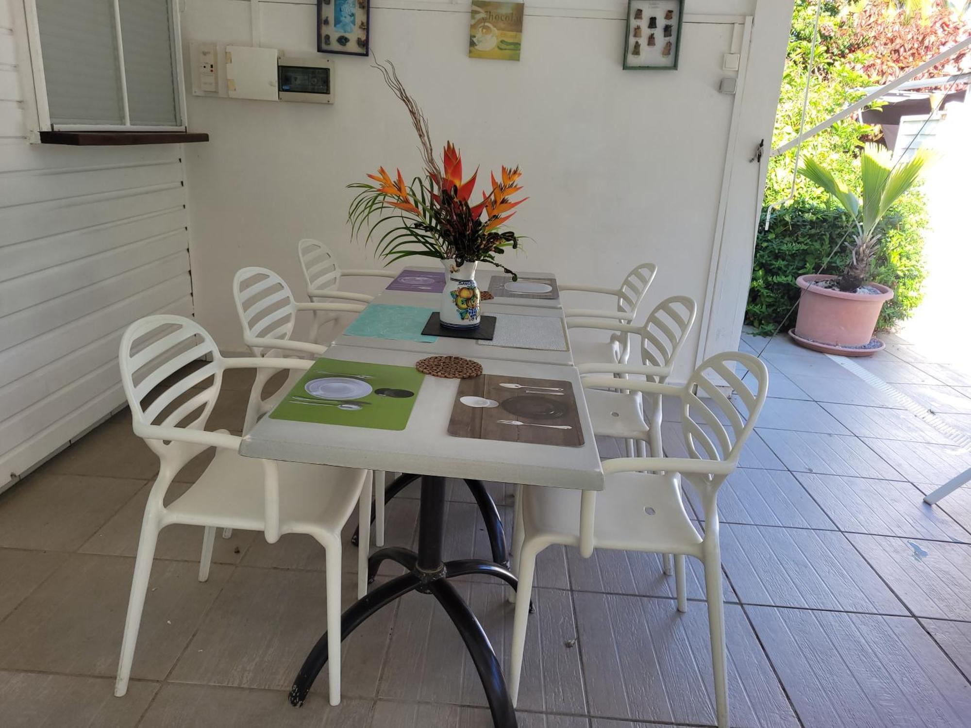 Villa Creole Saint-Francois  Buitenkant foto